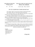 Yêu cầu tự kiểm tra công tác thi hành án hình sự tại UBND xã, thị trấn