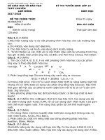 Đề thi vào 10 Thăng Long-Lâm Đồng