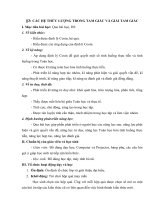 Giáo án Các hệ thức lượng trong tam giác và giải tam giác