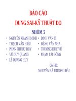 Đồng hồ so dung sai kỹ thuật đo