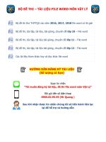 Tổng hợp đề thi tài liệu chuyên đề file word lời giải chi tiết 2018