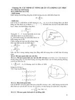 CHƯƠNG 10 CÁC ĐỊNH LÝ TỔNG QUÁT CỦA ĐỘNG LỰC HỌC