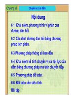 Chương 6 CHUYỂN VỊ CỦA DẦM
