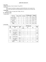 kiểm tra học kì vật lí 8 học kì 1 có ma trận