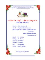 Giáo án nghe hát cô và mẹ