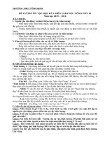 Hướng dẫn ôn tập HKI GDCD 10 2015-2016