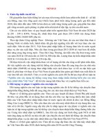 Nghiên cứu xây dựng hệ thống cung ứng than nhập khẩu đường biển cho các nhà máy nhiệt điện việt nam (tt)