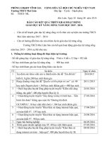 BAO CAO HOAT DONG KY NANG SONG NAM 2016