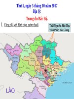 Bài 4. Trung du Bắc Bộ