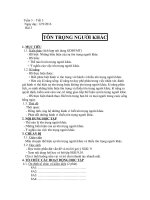 Bài 3. Tôn trọng người khác