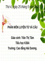 Tuần 7. Từ nhiều nghĩa