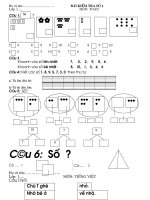 Bài KT và bảng ôn tuần 9. lớp 1doc
