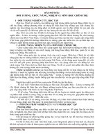 BÀI GIẢNG MÔN CHÍNH TRỊ HỆ CAO ĐẲNG NGHỀ