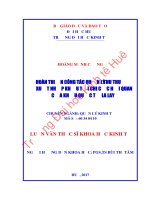 HOÀN THIỆN CÔNG TÁC QUẢN LÝ THU THUẾ XUẤT NHẬP KHẨU TẠI CHI CỤC HẢI QUAN CỬA KHẨU QUỐC TẾ LA LAY