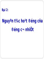 Bài 60. Nguyên tắc hoạt động của động cơ nhiệt và máy lạnh. Nguyên lí II nhiệt động lực học