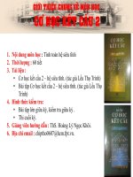 Cơ kết cấu Chương 5: Chuyển vị hệ thanh