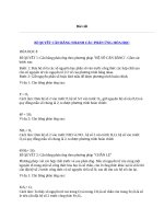 Tập hợp những phương pháp cân bằng Hóa Học