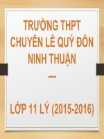 Bài 27. Phương và chiều của lực từ tác dụng lên dòng điện