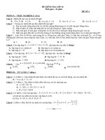 kiểm tra đại số 10 chương 1