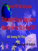 Bài 10. Đặc trưng vật lí của âm