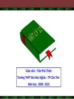 Bài 37. Khoảng vân. Bước sóng và màu sắc ánh sáng