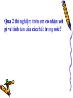 Bài 41. Độ tan của một chất trong nước