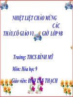 Bài 13. Luyện tập chương 1: Các loại hợp chất vô cơ