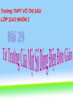 Bài 29. Từ trường của một số dòng điện có dạng đơn giản