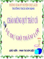 Bài 20. Tỉ khối của chất khí