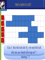 Bài 31. Tính chất - Ứng dụng của hiđro