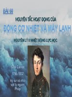 Bài 60. Nguyên tắc hoạt động của động cơ nhiệt và máy lạnh. Nguyên lí II nhiệt động lực học