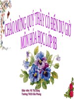 Bài 21. Tính theo công thức hoá học