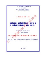HOÀN THIỆN CÔNG tác QUẢN lý vốn tại CÔNG TY XĂNG dầu QUẢNG TRỊ 