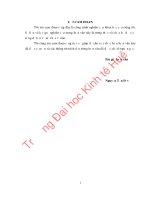 ĐÁNH GIÁ SỰ HÀI LÒNG CỦA KHÁCH HÀNG SỬ DỤNG DỊCH VỤ TÍN DỤNG CÁ NHÂN CỦA NGÂN HÀNG TMCP NGOẠI THƯƠNG VIỆT NAM  CHI NHÁNH HUẾ