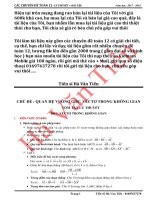 Quan hệ vuông góc giải chi tiết xin chia sẻ