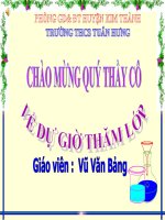 Bài 20. Tỉ khối của chất khí