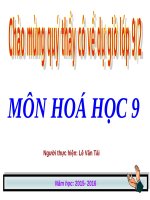 Bài 15. Tính chất vật lí của kim loại