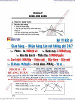 Tài liệu ôn thi THPT quốc gia môn vật lí phần 2 