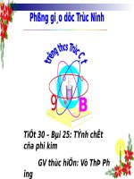 Bài 25. Tính chất của phi kim