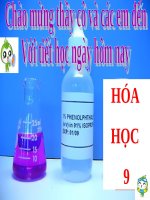 Bài 8. Một số bazơ quan trọng