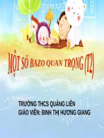 Bài 8. Một số bazơ quan trọng