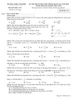 Đề thi thử THPTQG 2018 số 1