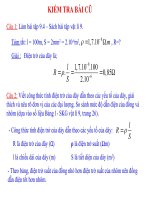 Bài 11. Bài tập vận dụng định luật Ôm và công thức tính điện trở của dây dẫn