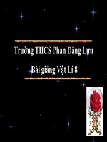 Bài 17. Sự chuyển hoá và bảo toàn cơ năng