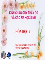 Bài 29. Axit cacbonic và muối cacbonat