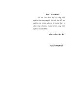 Quản lý bồi dưỡng năng lực dạy học cho giáo viên trung học cơ sở thành phố hà nội đáp ứng yêu cầu đổi mới giáo dục 