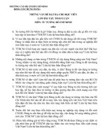 NHỮNG vấn đề đặt RA CHO học VIÊN làm bài tập, THẢO LUẬN môn tư TƯỞNG hồ CHÍ MINH 