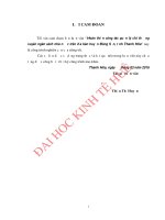 Hoàn thiện công tác quản lý chi thường xuyên ngân sách nhà nước trên địa bàn huyện đông sơn, tỉnh thanh hóa 