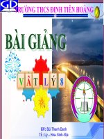 bài8: bình thông nhau - máy nén thủy lực