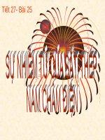 Bài 25. Sự nhiễm từ của sắt, thép - Nam châm điện